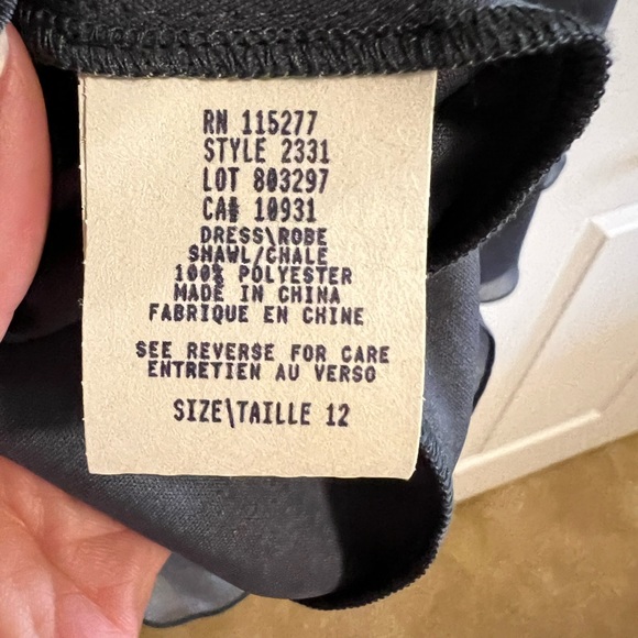 Dusty Blue Laura Formal Dress - Size 12 - Picture 8 of 9